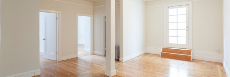 logement non meublé et lumineux