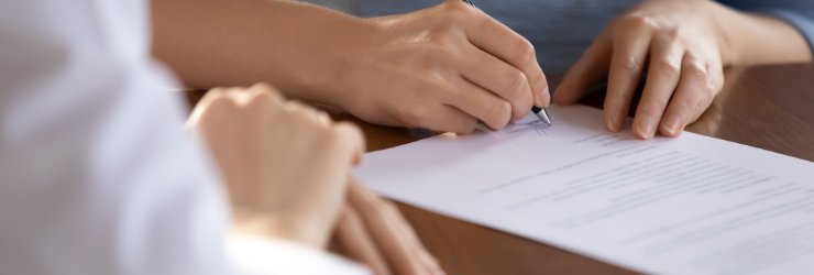 signature de contrat prix