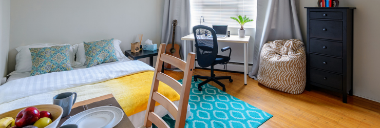 Photo d'un appartement représentant une location meublée